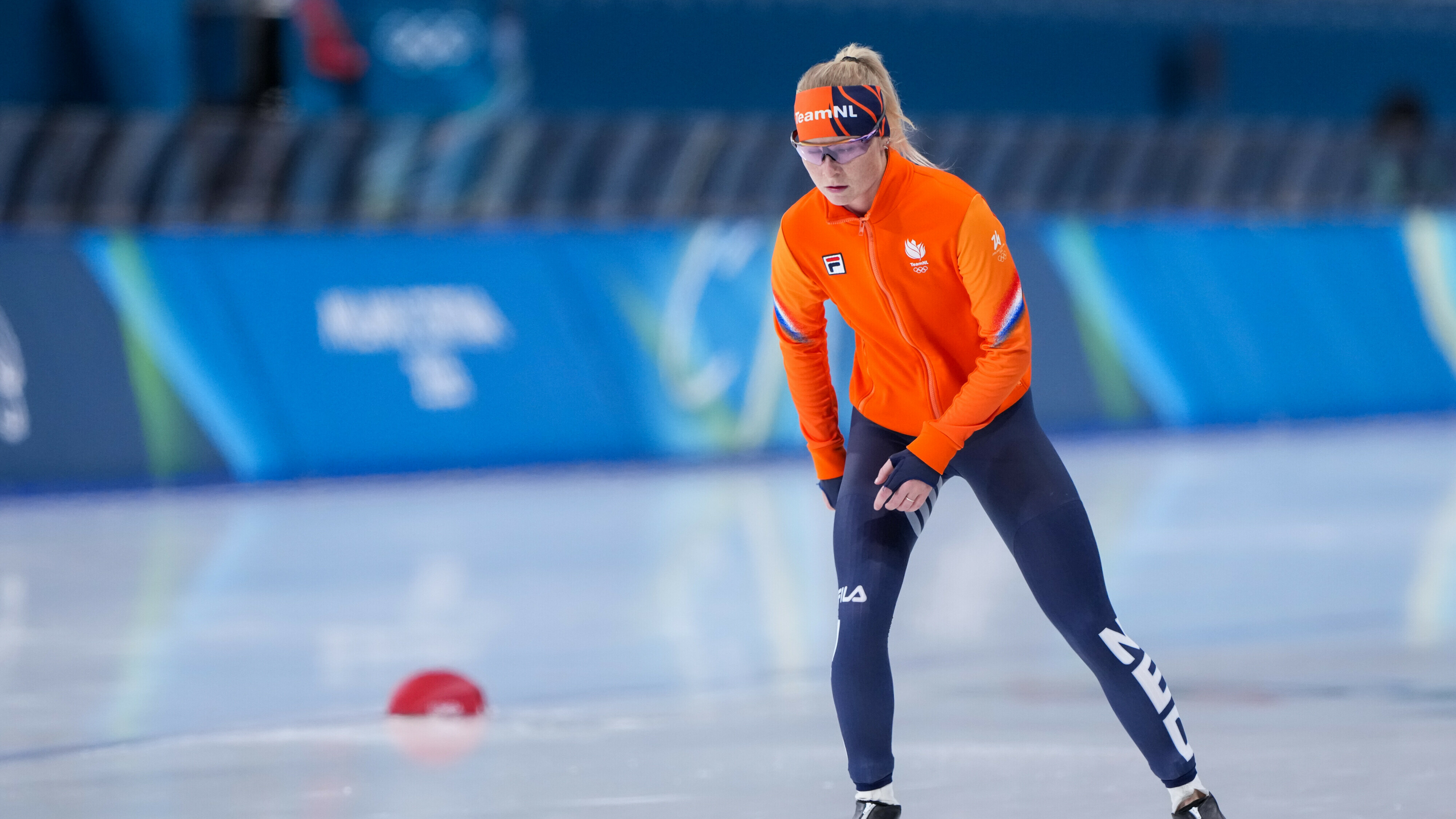 Marijke Groenewoud foar har rit