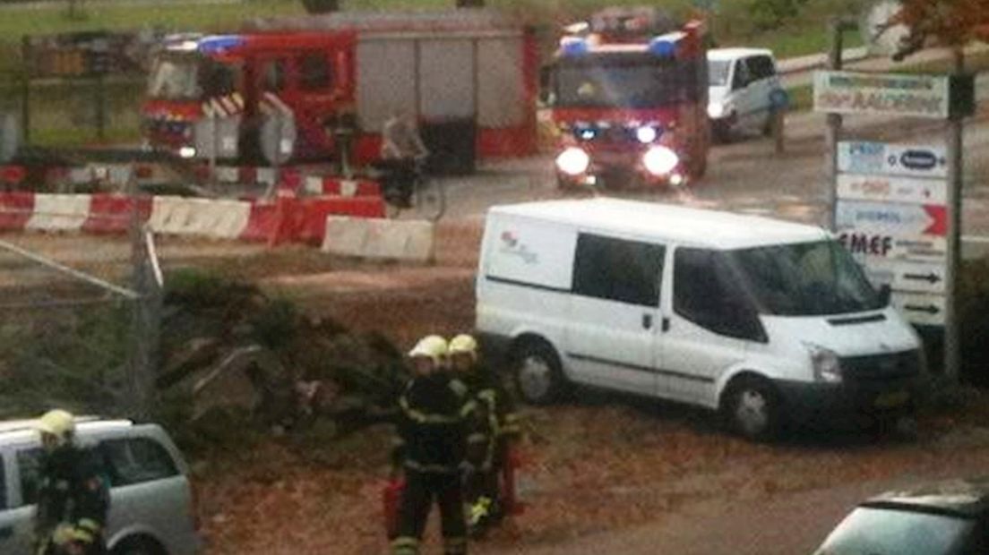 Treinverkeer stilgelegd na brand