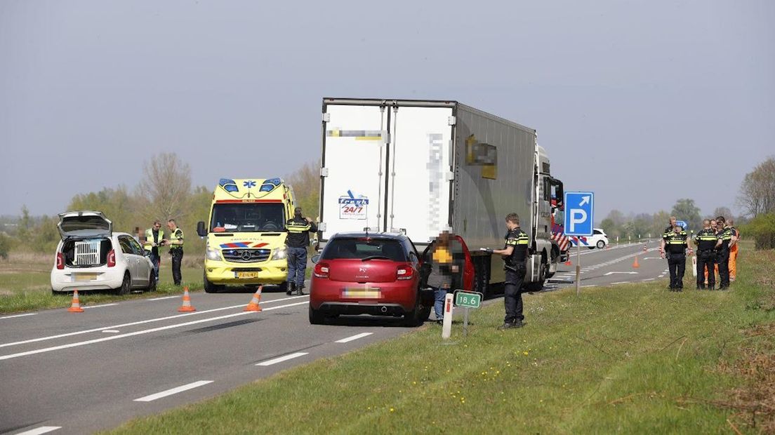 Dodelijk ongeluk op de N337 bij Wijhe