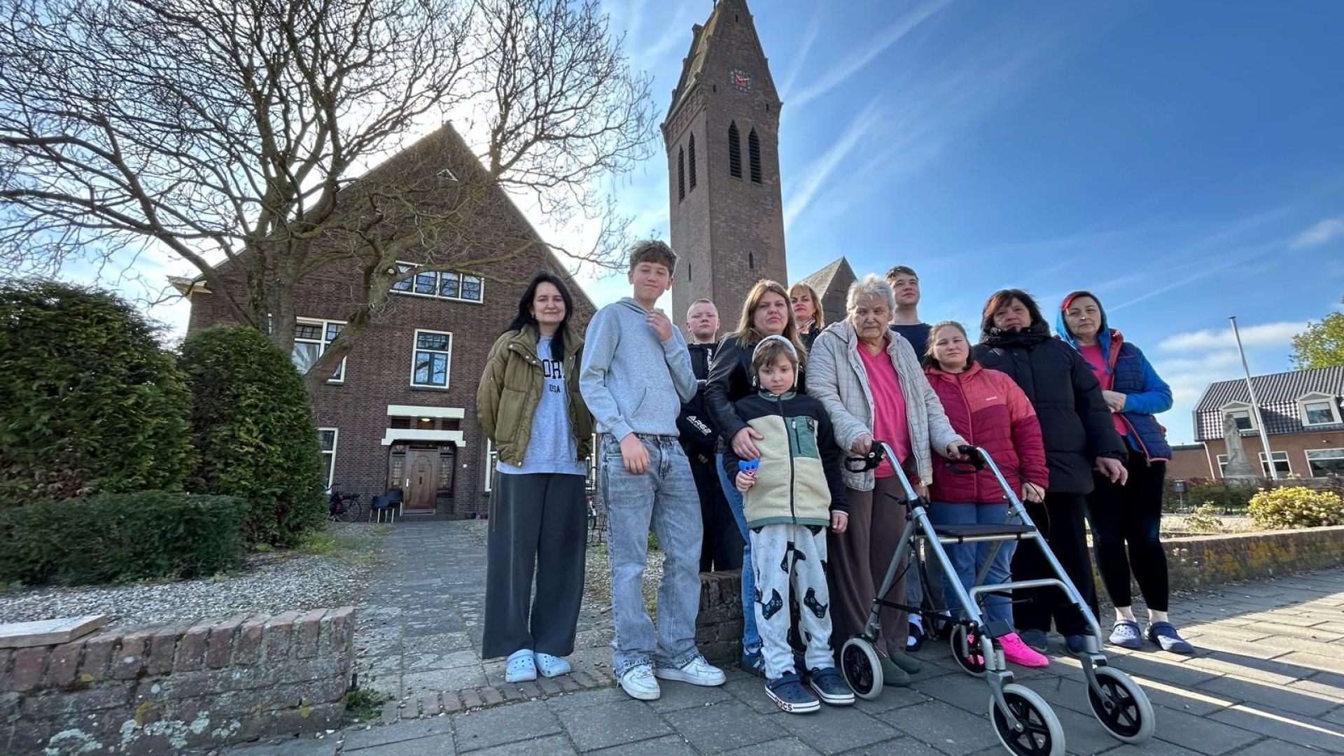 Oekraïense vluchtelingen.