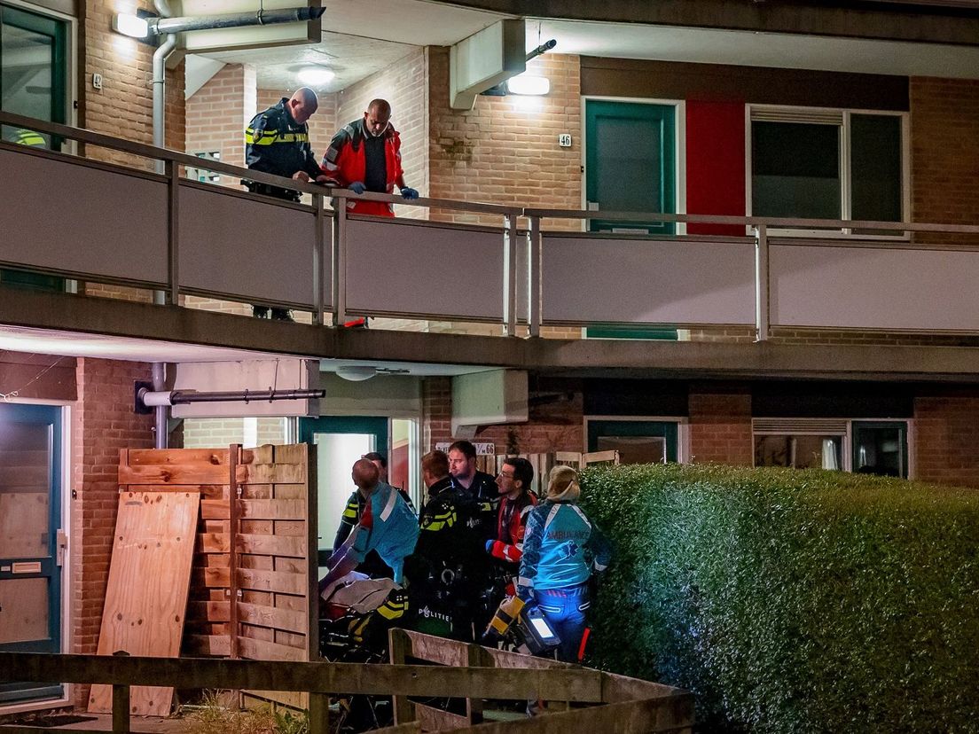 De Van Vredenburchlaan in Bergschenhoek, vrijdagavond