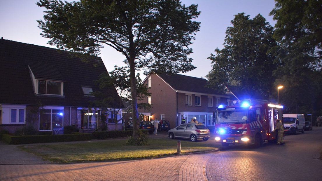 Keukenbrand in Vriezenveen