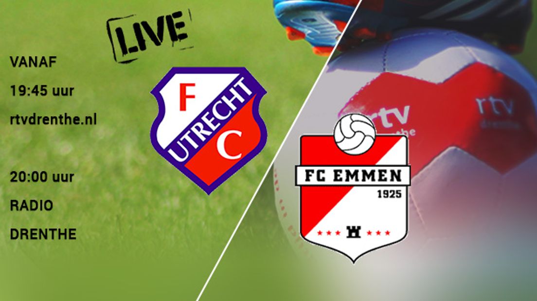 FC Emmen speelt tegen Jong FC Utrecht op het veld van IJsselmeervogels