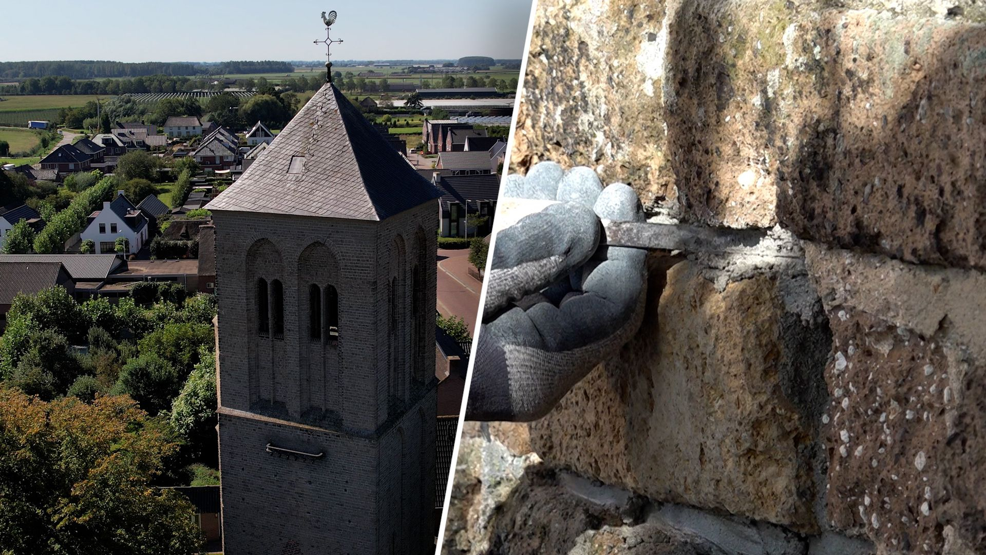 Buitenkant Oude Toren van Puiflijk klaar, maar binnenkant werd te duur