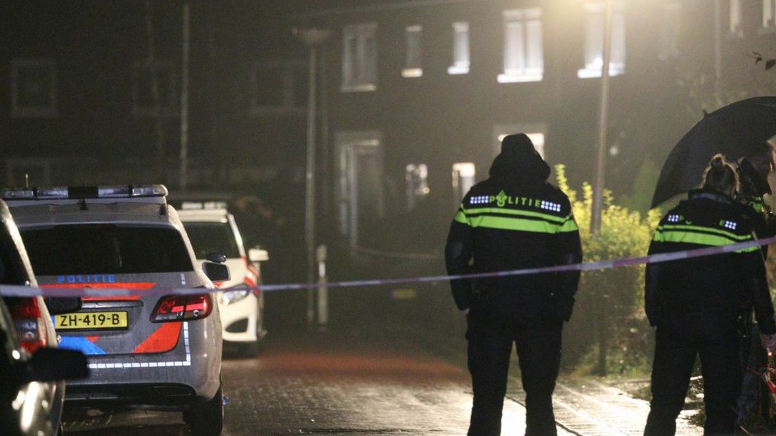 Politieonderzoek in de straat