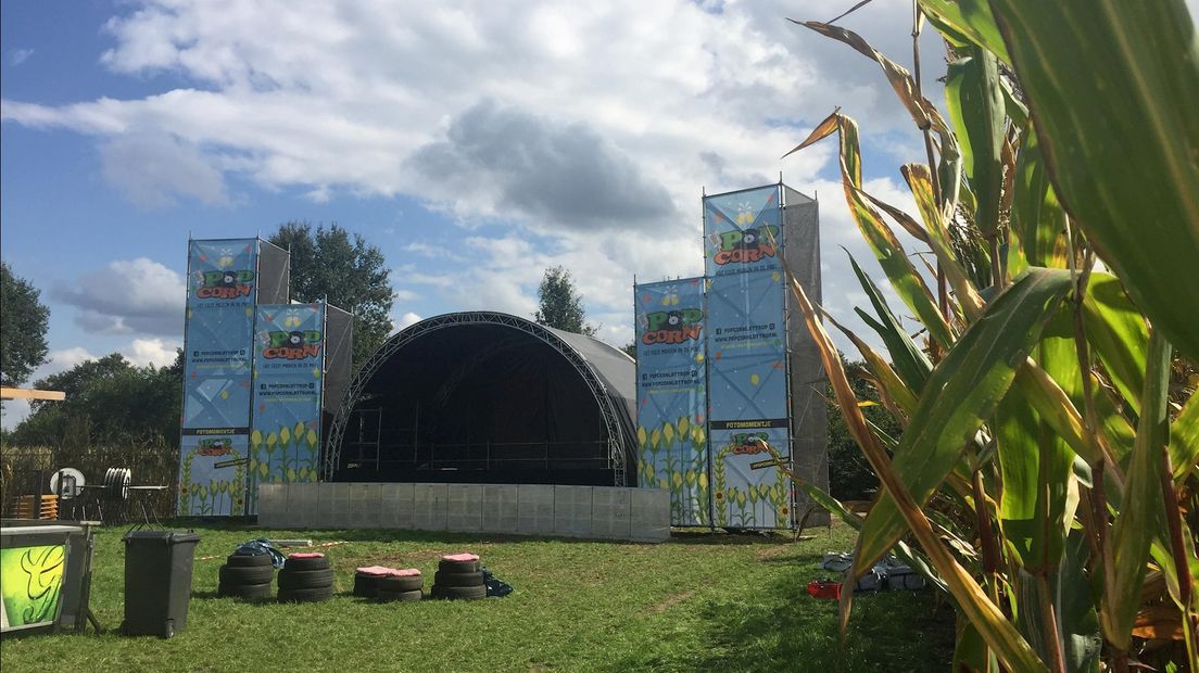 Feesten tussen het maïs