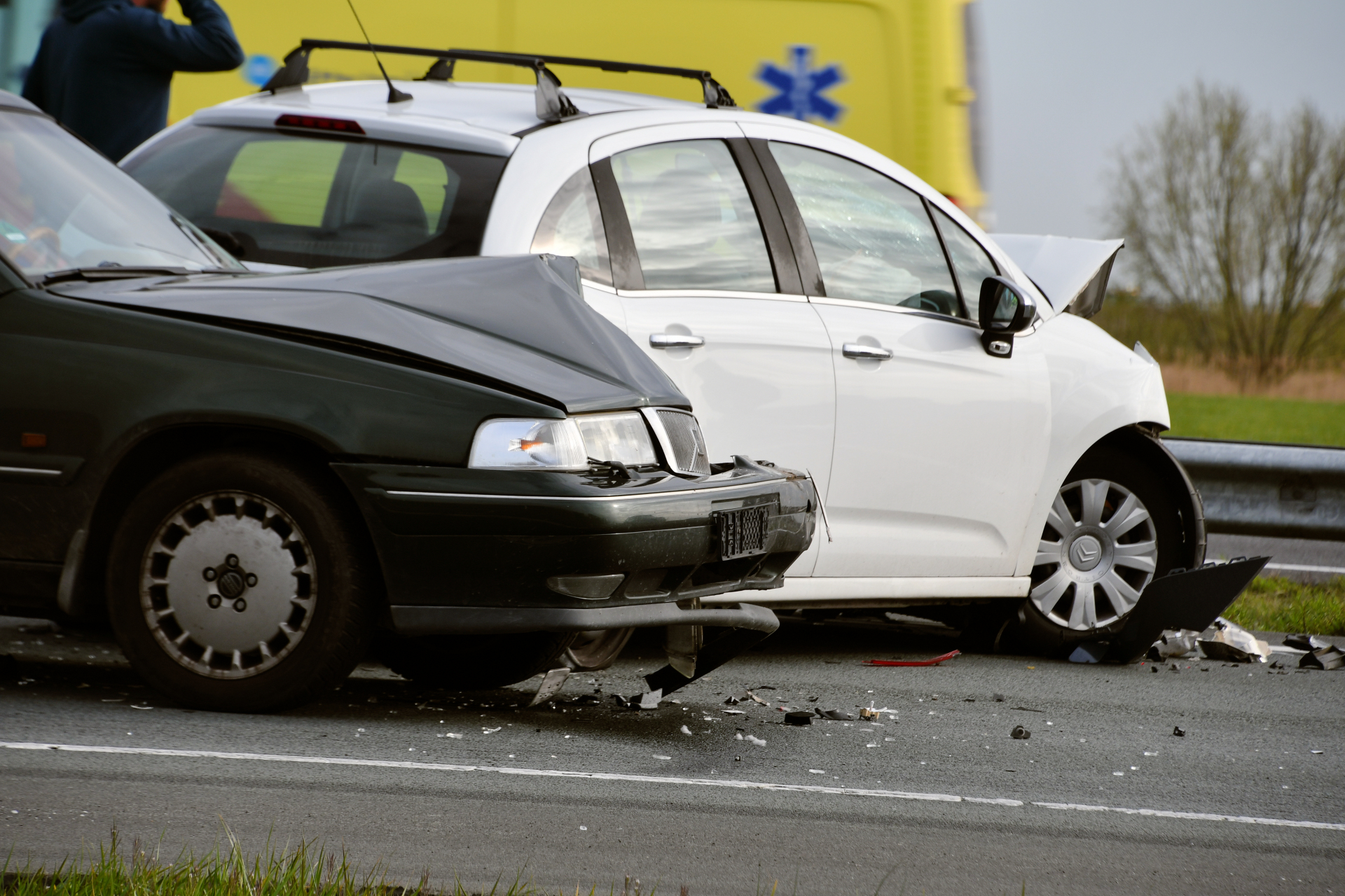Kettingbotsing zorgt voor file op de A58