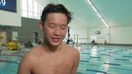 Ooit doodsbang voor water, nu droomt parazwemmer Cheng (16) van de Paralympics