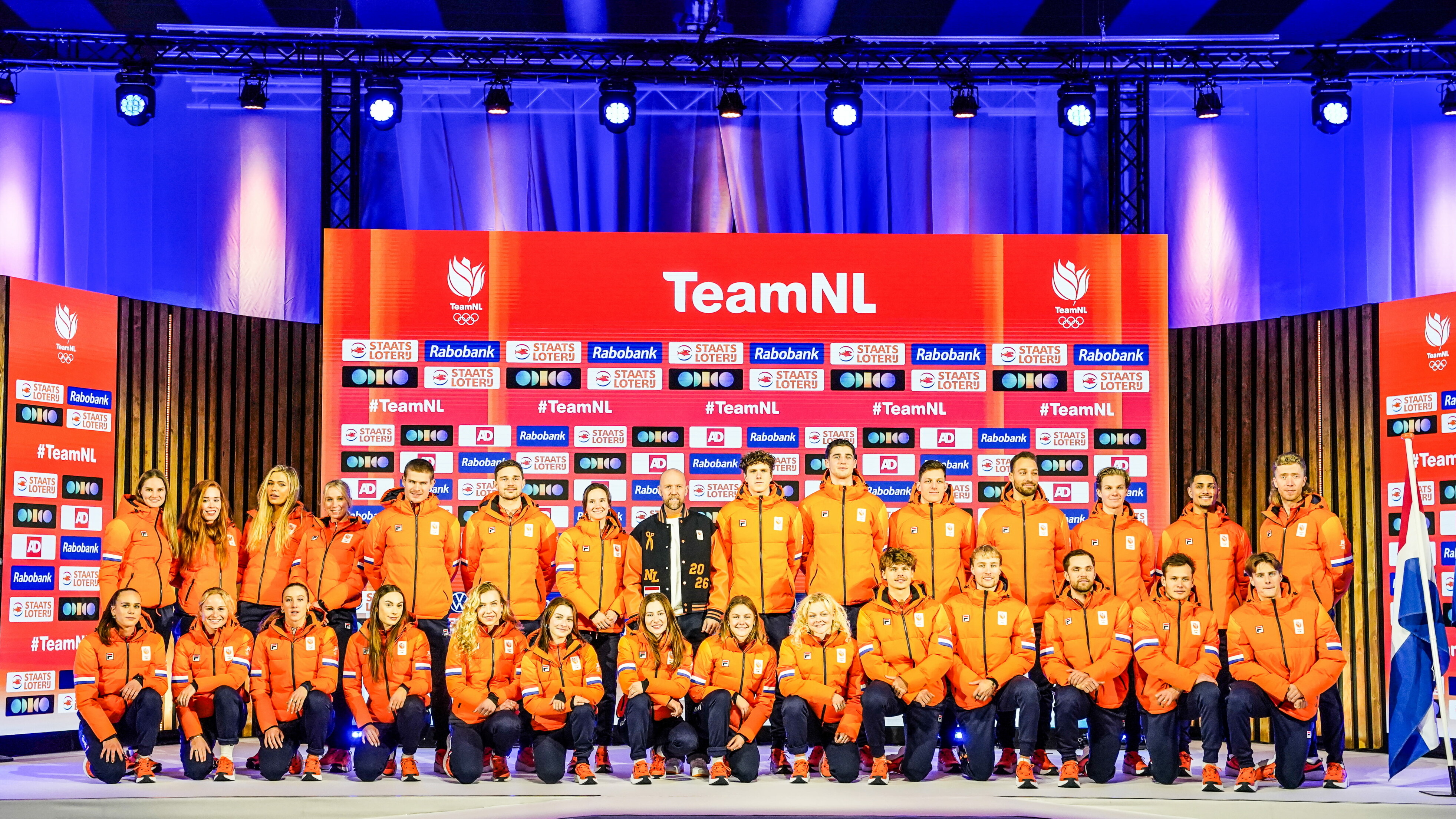 Dit is TeamNL op de Olympyske Spelen, sa't dy ploech begjin dizze moanne presintearre is