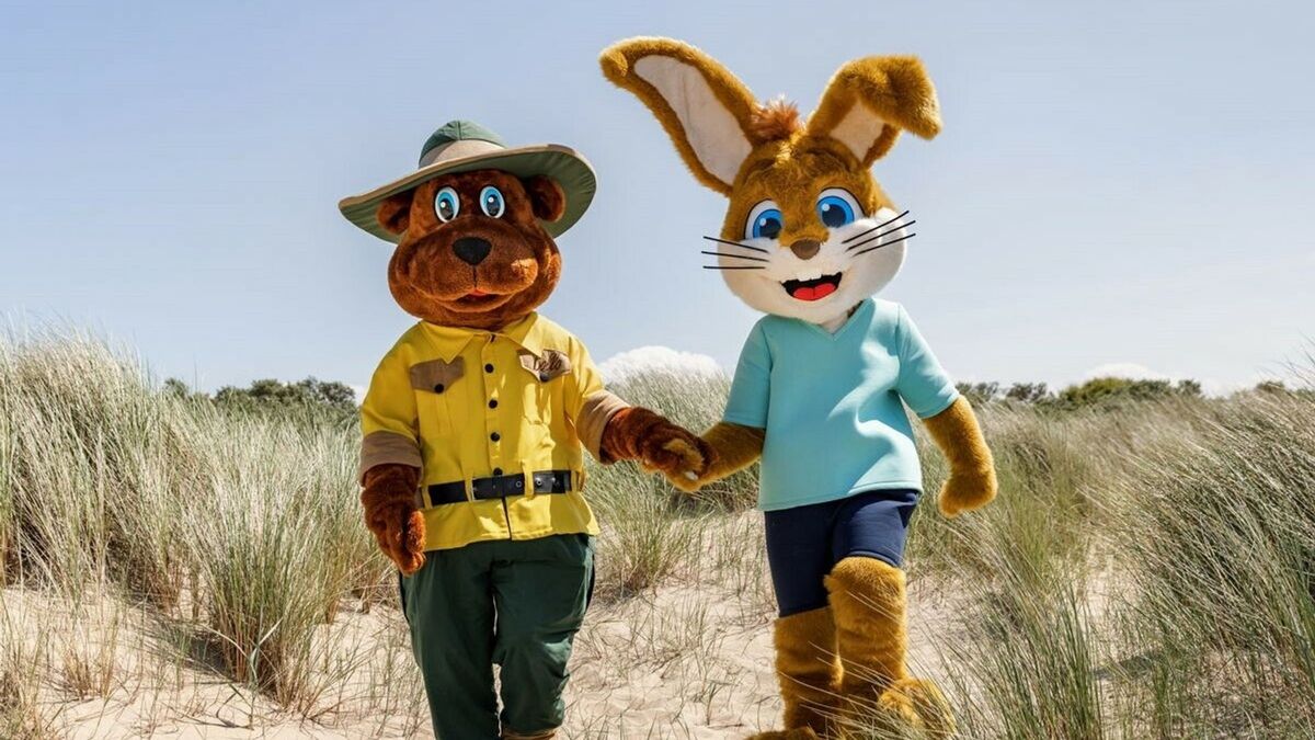 Koos Konijn en Bollo de Beer sluiten vriendschap, maar uiteindelijk mag