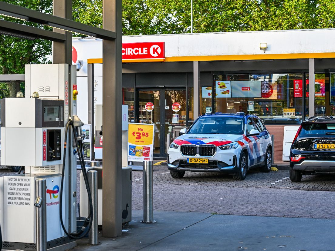 De tweede overval was bij een tankstation aan de Melanchtonweg.