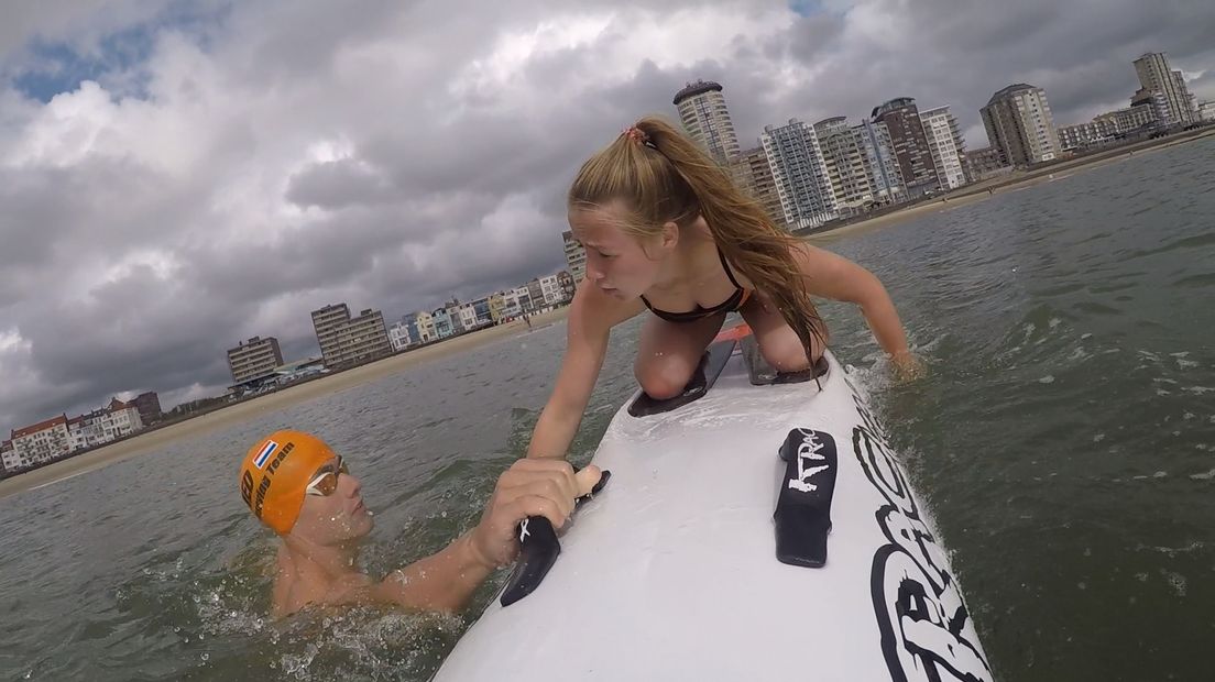 Broer en zus willen hoge ogen gooien op het EK Lifesaving voor junioren