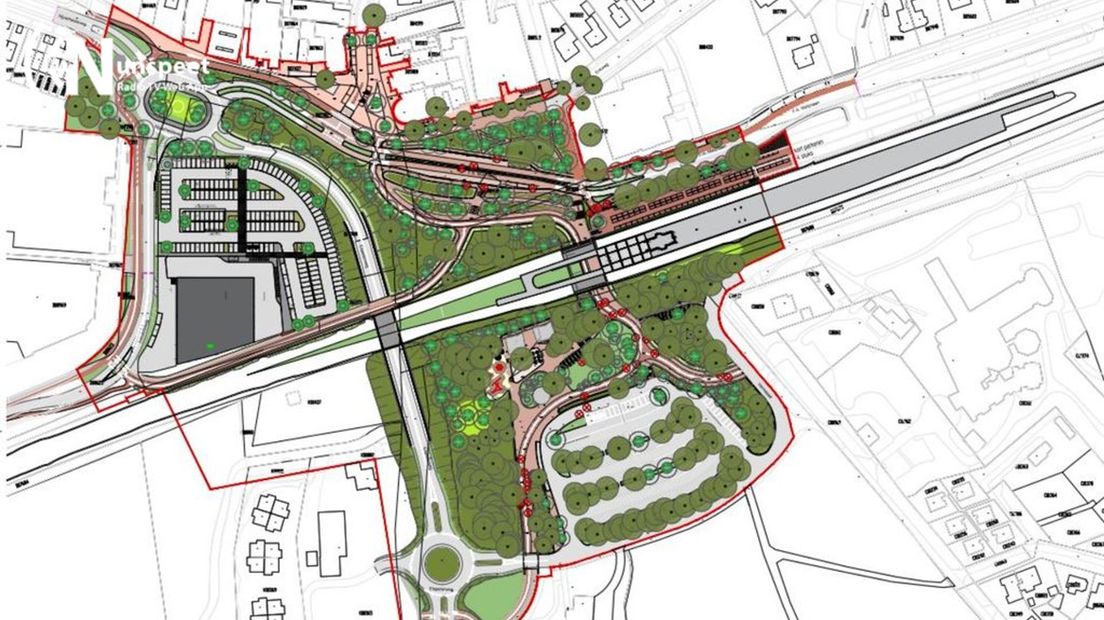 Het definitieve ontwerp voor de herinrichting van het Stationsplein.