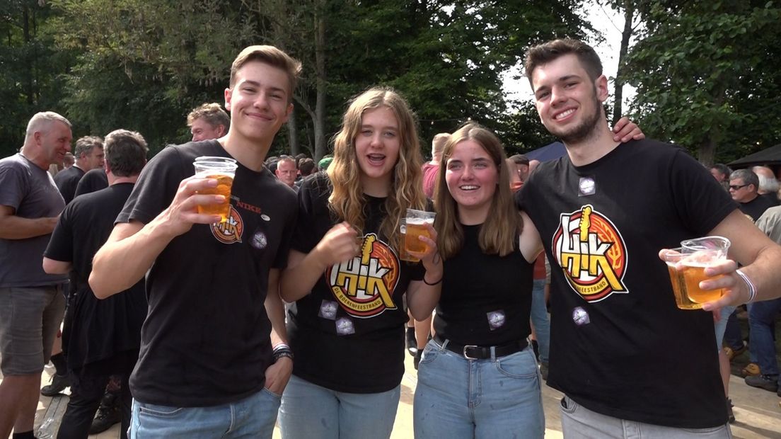 Bezoekers van het Høkersweekend in Zelhem