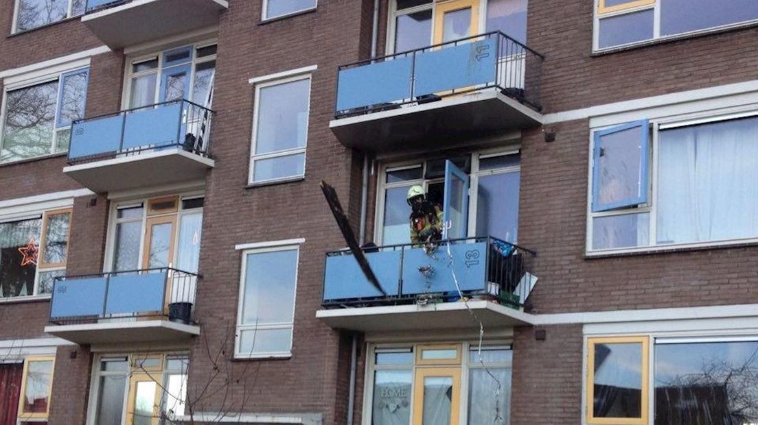 Keukenbrand in flat