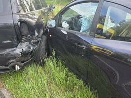 Botsing op de N34 tussen Gasselte en Gieten zorgde voor vertraging op de weg