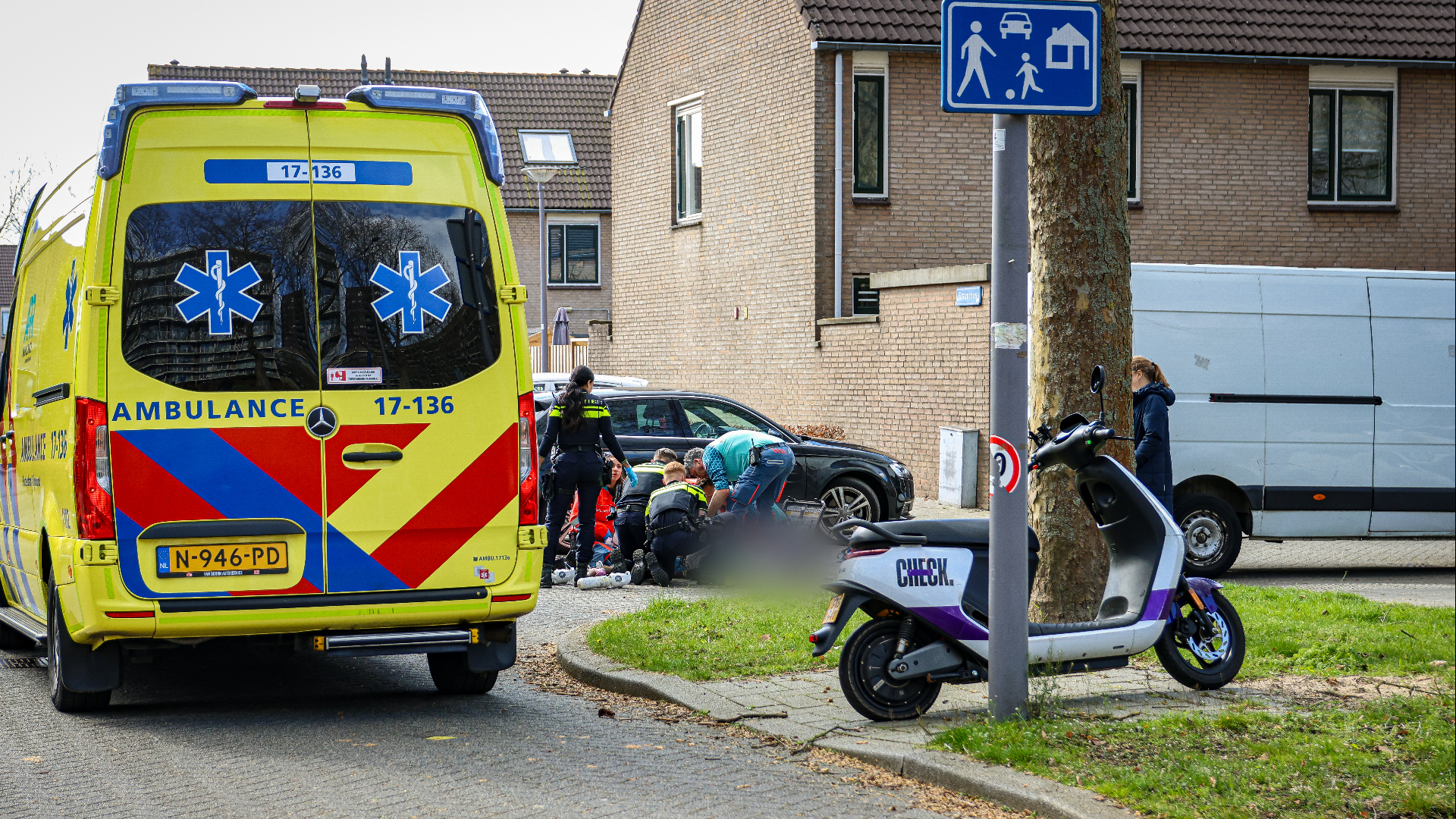 Hoe het ongeluk kon gebeuren, is nog niet duidelijk.