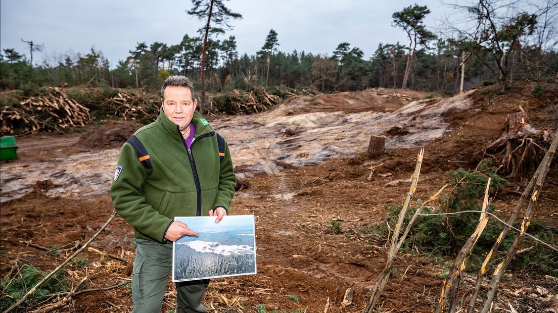 Boswachter Nic Arkes van Staatsbosbeheer