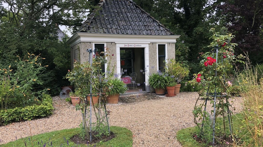 Botanische tuin Domies toen in Pieterburen