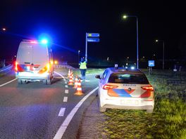 Motorrijder ernstig gewond bij ongeluk op N33