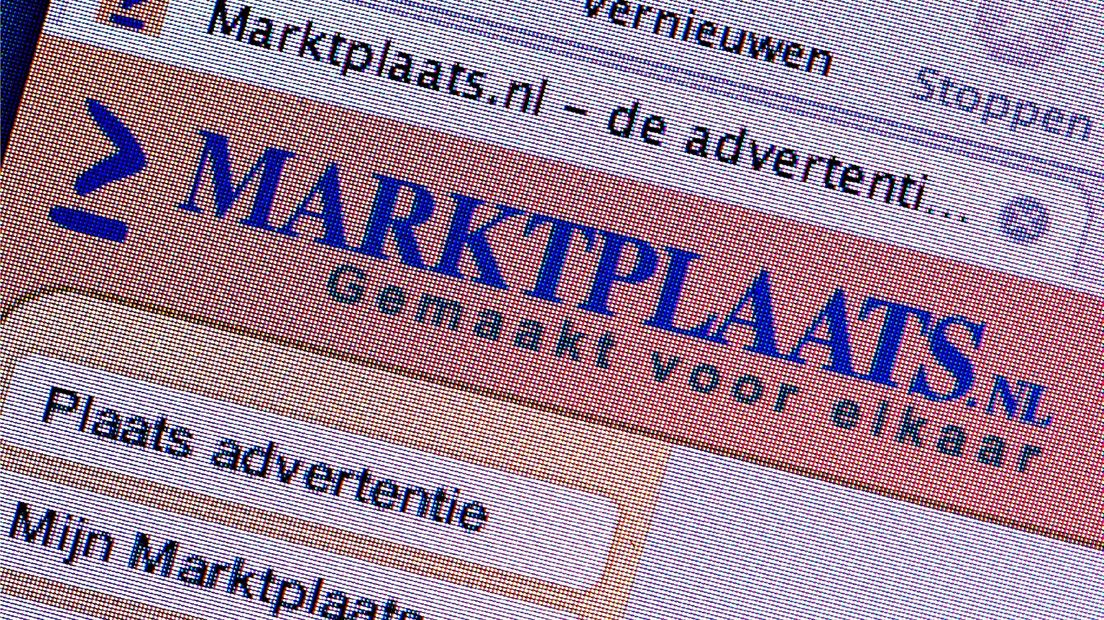 De man zette in 2017 advertenties op de internetsite Marktplaats (Rechten: Koen Suyk/ANP XTRA)