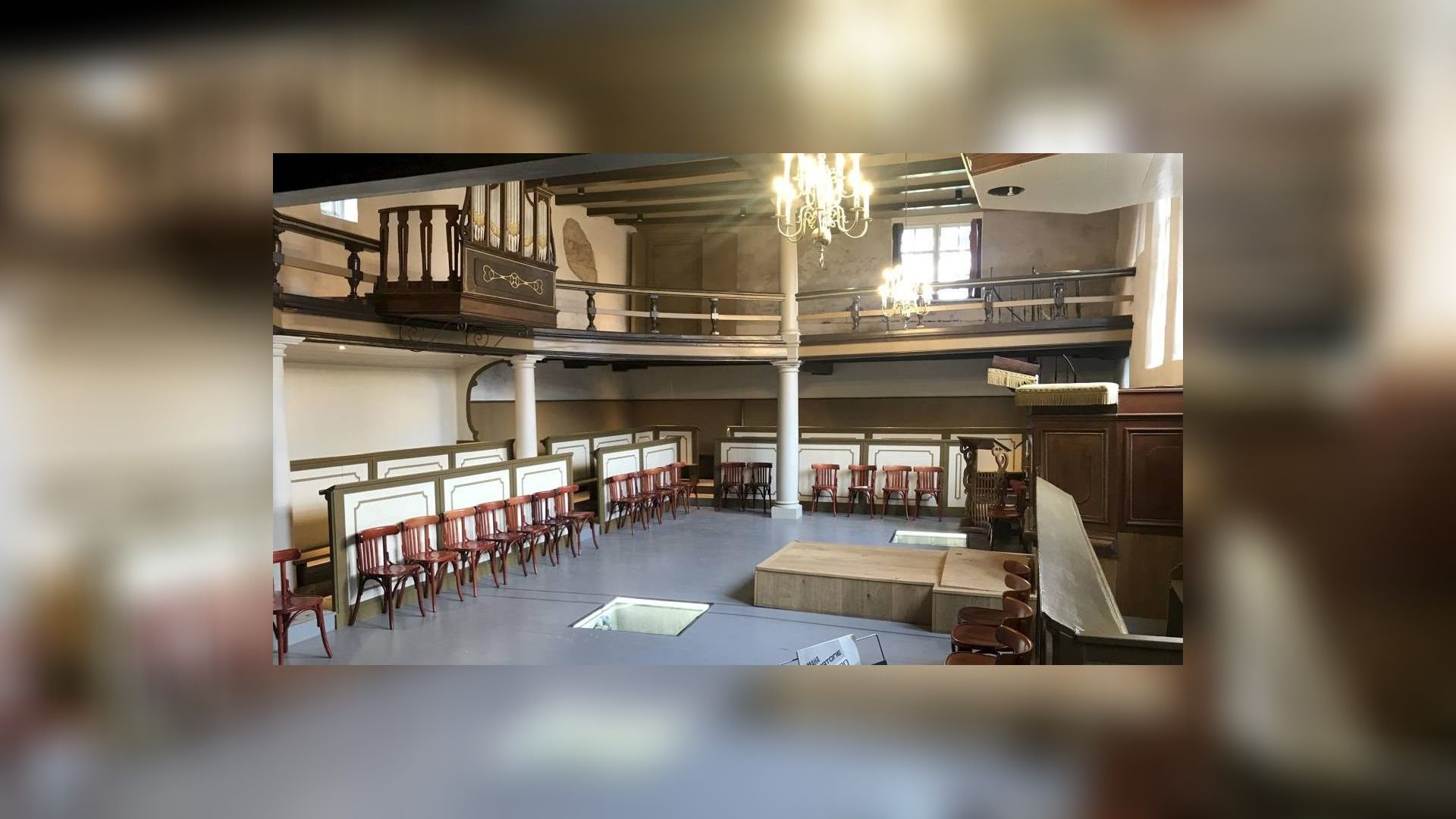 Interieur van cultureel centrum De Mouterij in Franeker