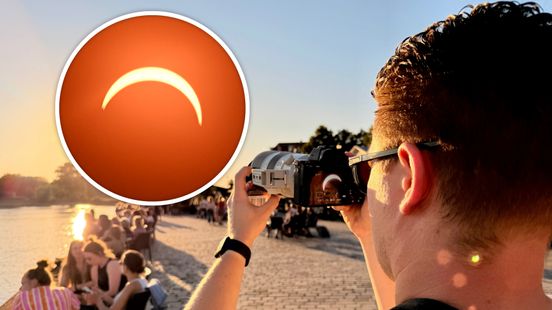 Een bijzonder uitzicht: zo beleefde Overijssel de zonsverduistering Nieuws