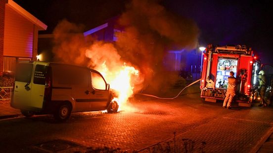 Brand in bestelbus Vroomshoop Nieuws