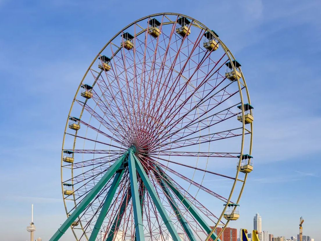 Het reuzenrad van Rivoli.