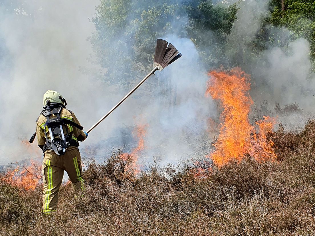 Risico op natuurbranden in Drenthe groter, TT-campings ondernemen actie