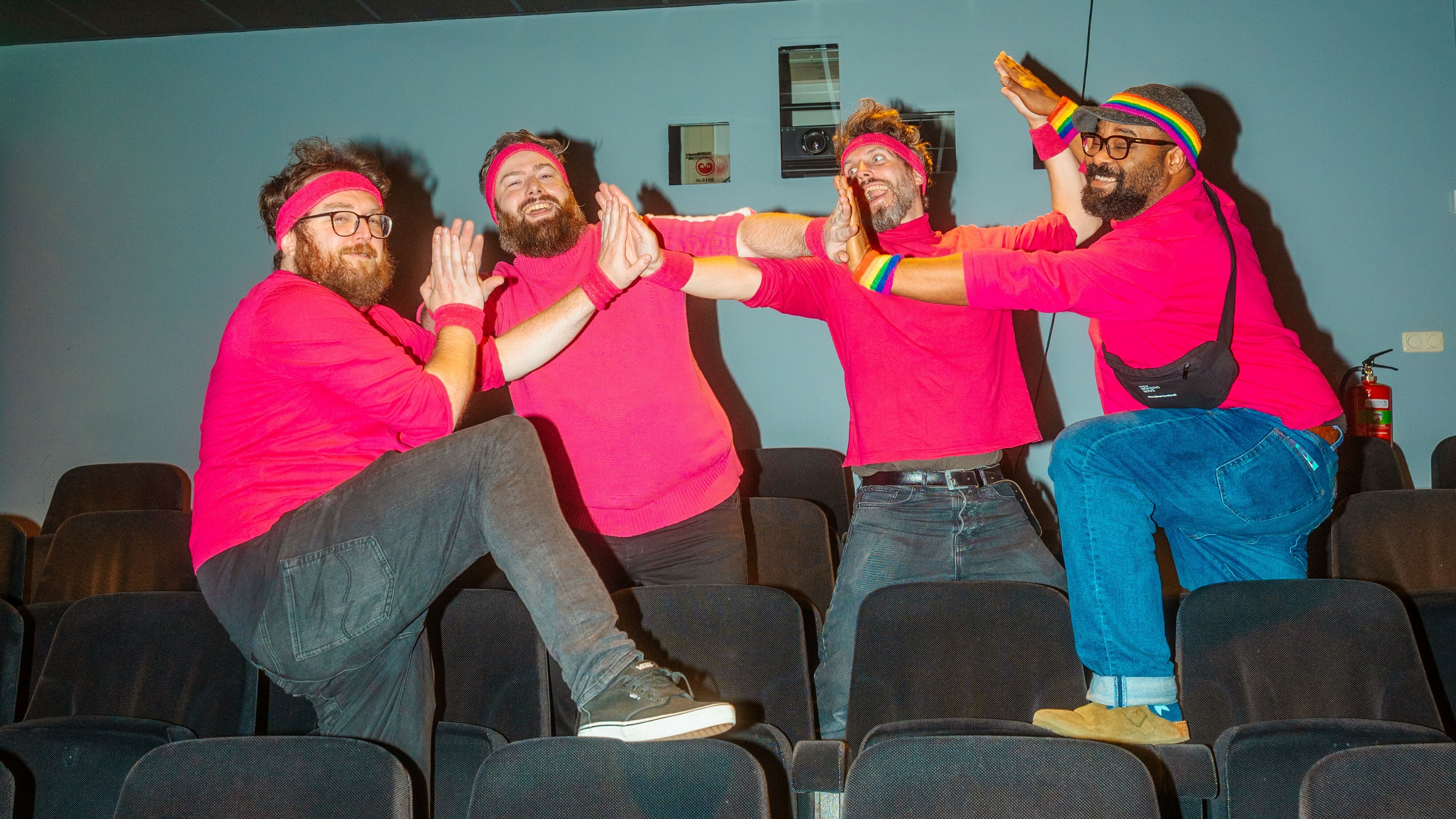 Vier vrienden begonnen een eigen filmfestival: "We hebben heel veel plezier"