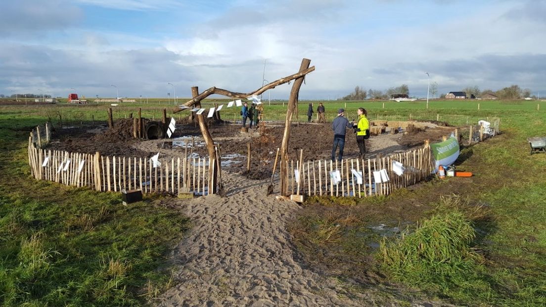 Scholieren leggen Tiny Forest aan in Zwolle