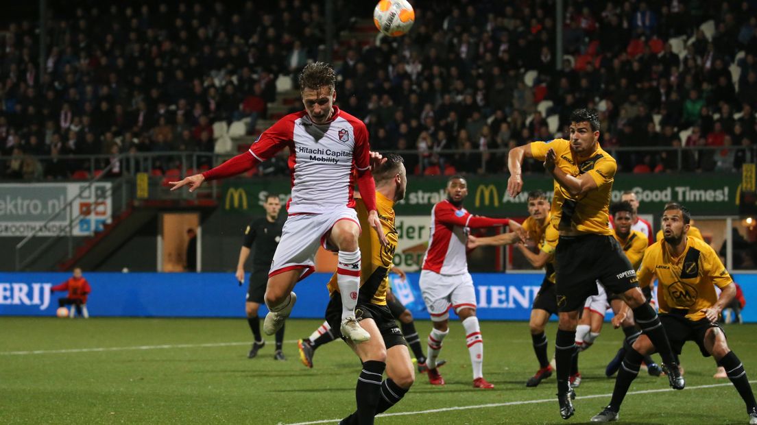Emmen versloeg NAC met 2-0 in de thuiswedstrijd (Rechten: Gerrit Rijkens)