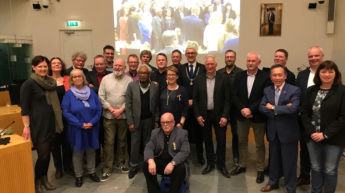 Van de 33 raadsleden in Assen namen er 21 afscheid (Rechten: Margriet Benak / RTV Drenthe)