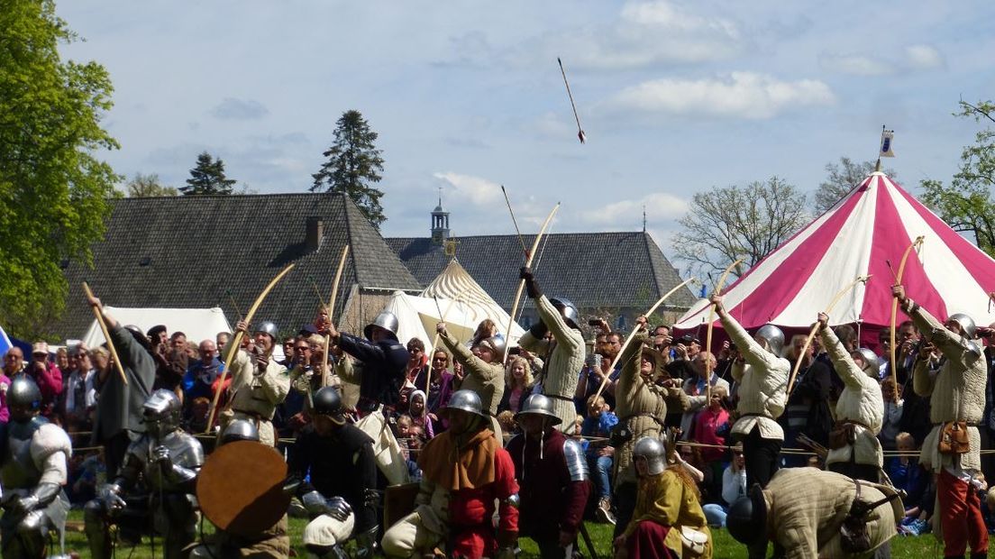 Komend weekend te zien bij kasteel Cannenburgh in Vaassen: een riddergevecht.