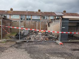 Brand verwoest garagebox Coevorden