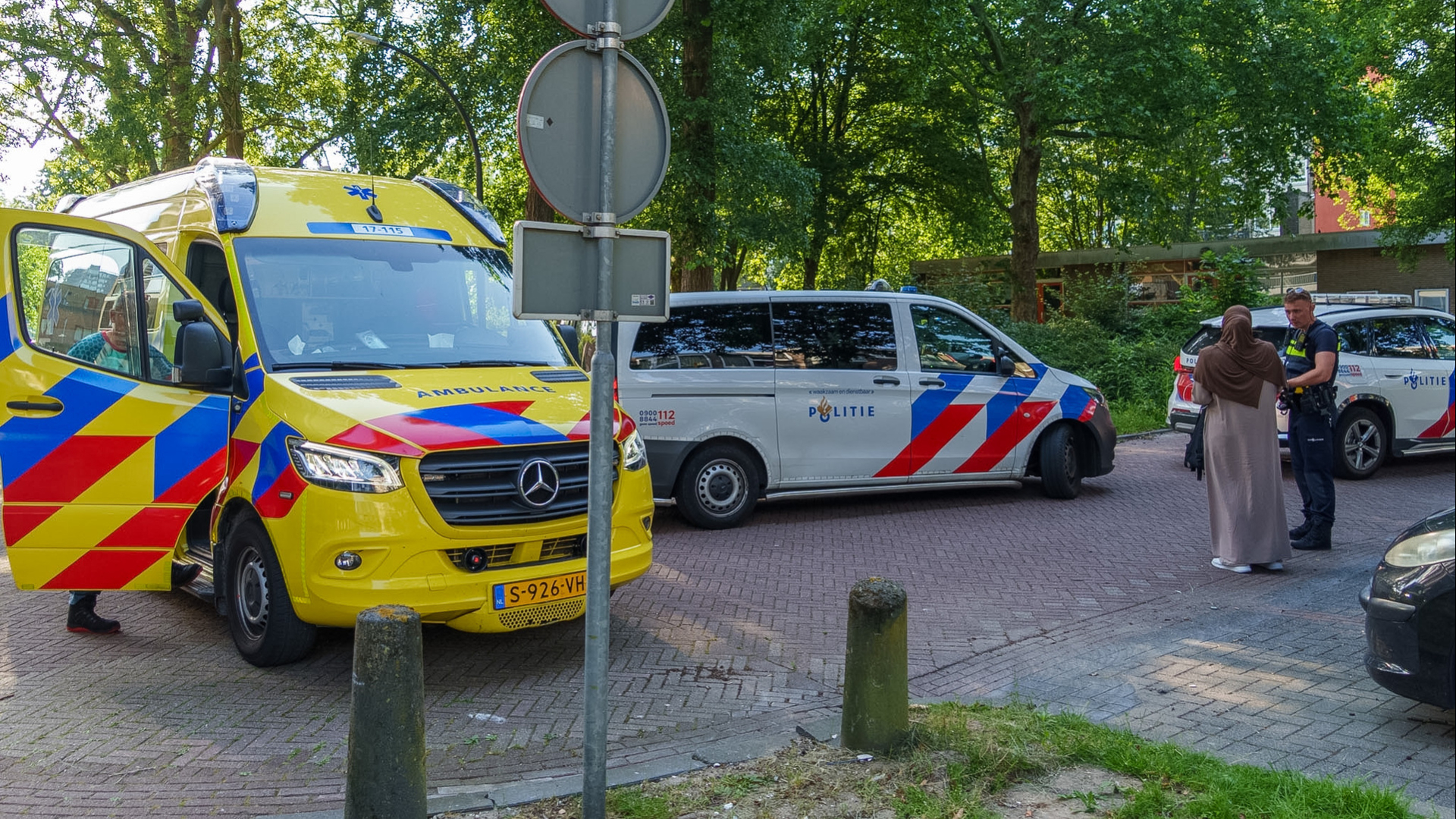 Het kindje maakt het momenteel goed.