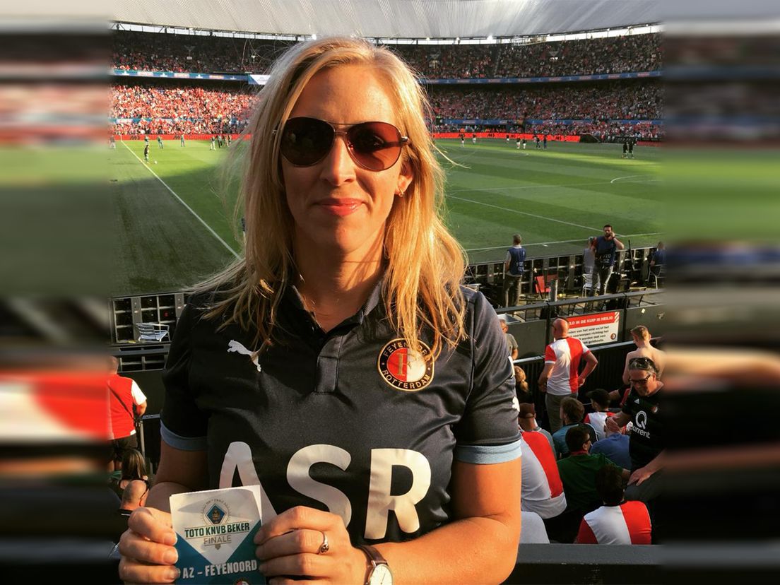 Marijnissen bij de bekerfinale Feyenoord-AZ