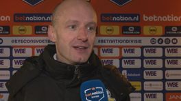 Interviews met Hein Leliveld en Dennis van der Plas na de wedstrijd Rijnsburgse Boys - HHC Hardenberg (2-1)