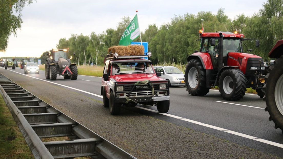 Een boerenactie in onze provincie