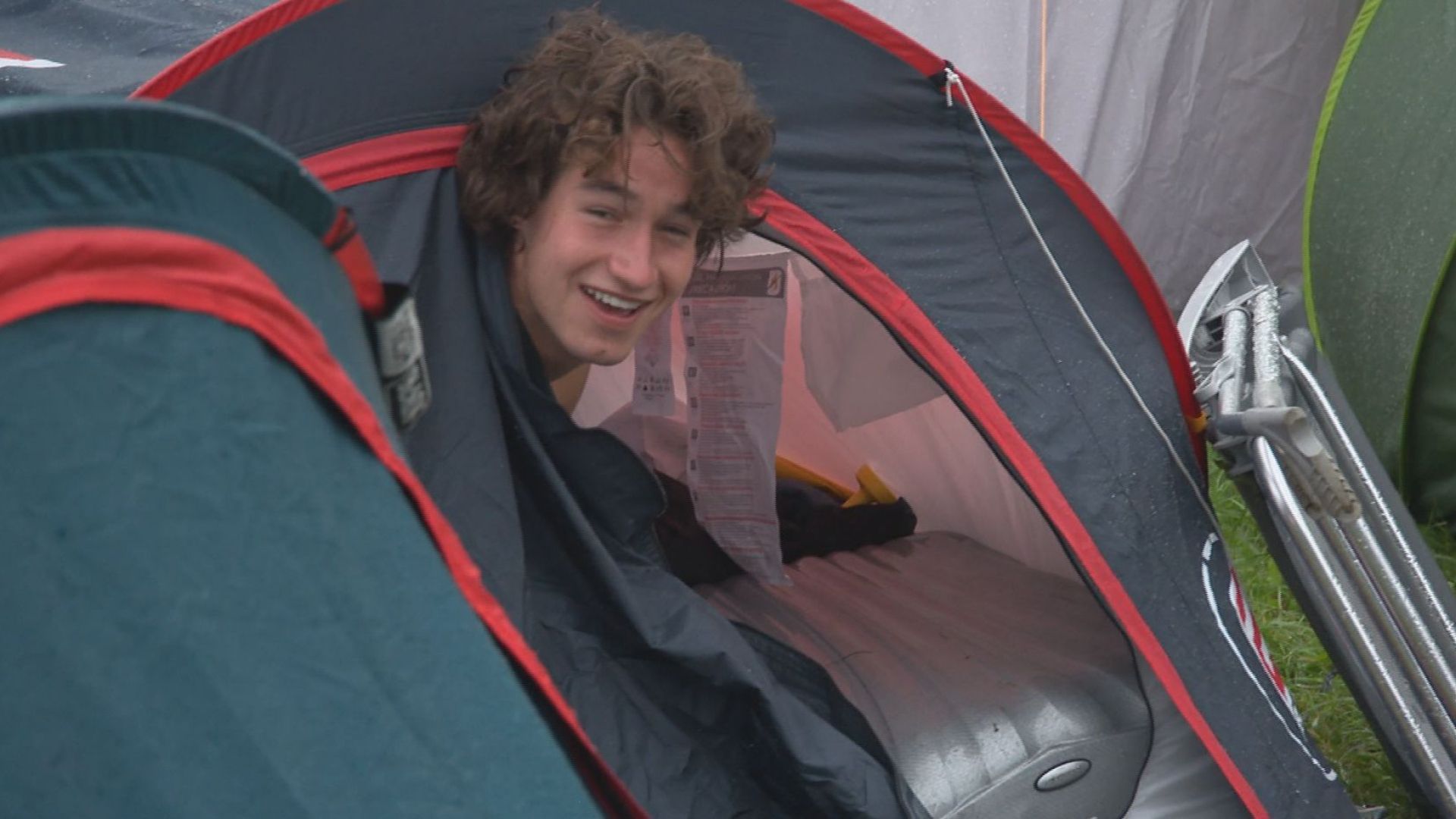 Op de camping is het altijd gezellig.