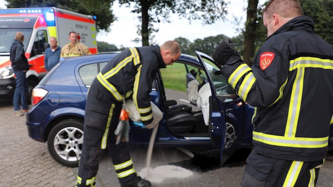 Een man en een vrouw zijn gewond geraakt