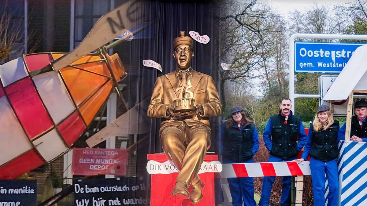 Nog even op een rijtje: dit waren de Friese nieuwjaarsstunts