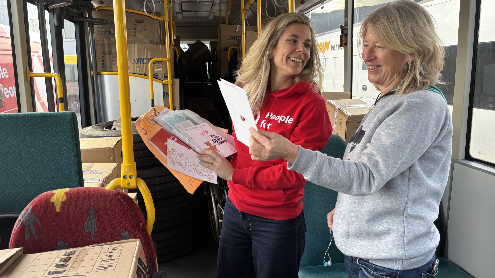 Bus vertrekt vanuit Vianen naar Oekraïne om kinderen naar school te brengen