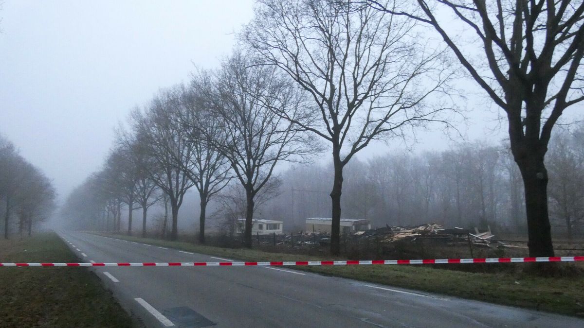 Asbest vrijgekomen bij brand Hooghalen