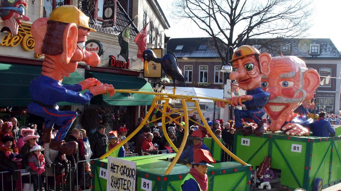 Carnavalsoptocht in Oldenzaal