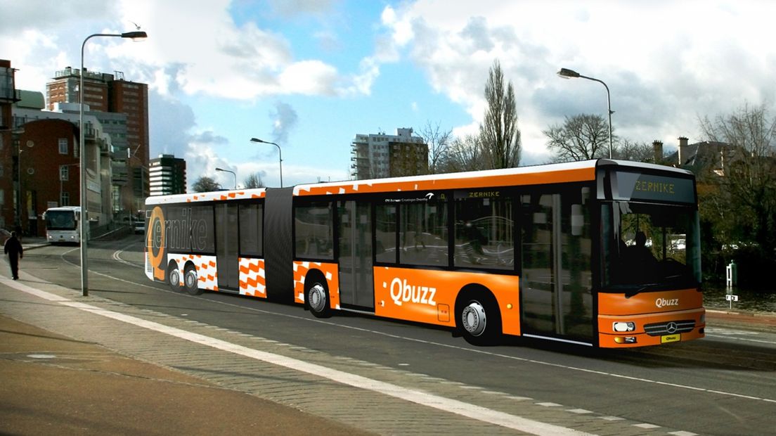Impressie van de megabus