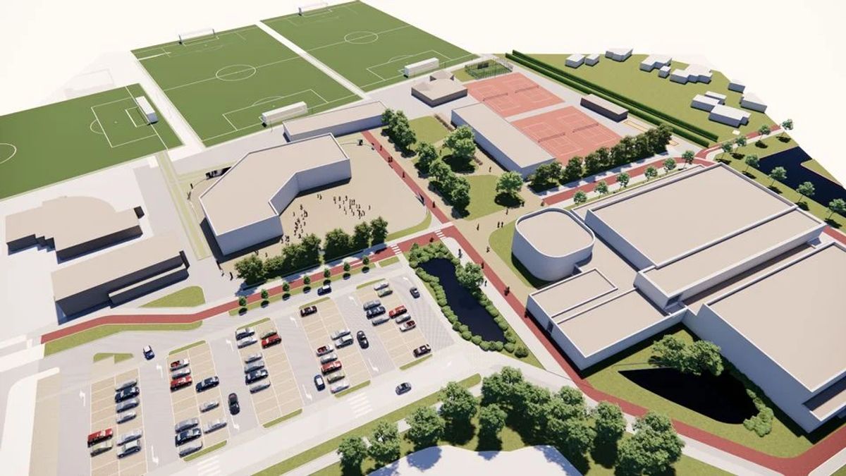 Groen entreeplein voor school en sport: ‘Belangrijke stap voor Tholen’