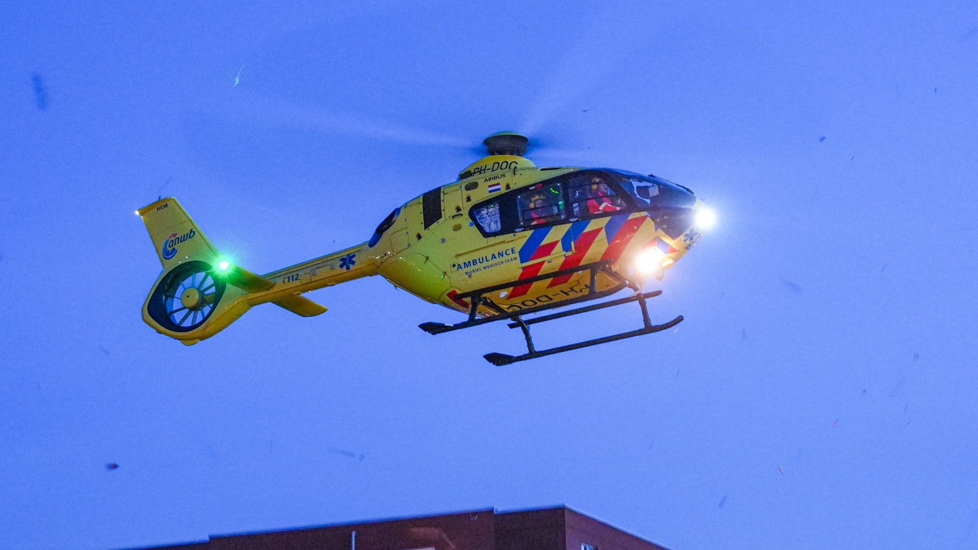 112-nieuws: Traumahelikopter naar Veendam voor valpartij