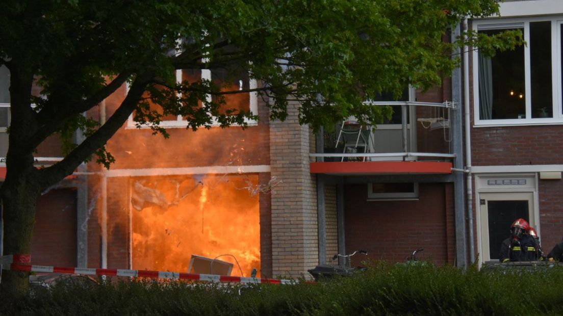 De explosie bij een woning in Beijum